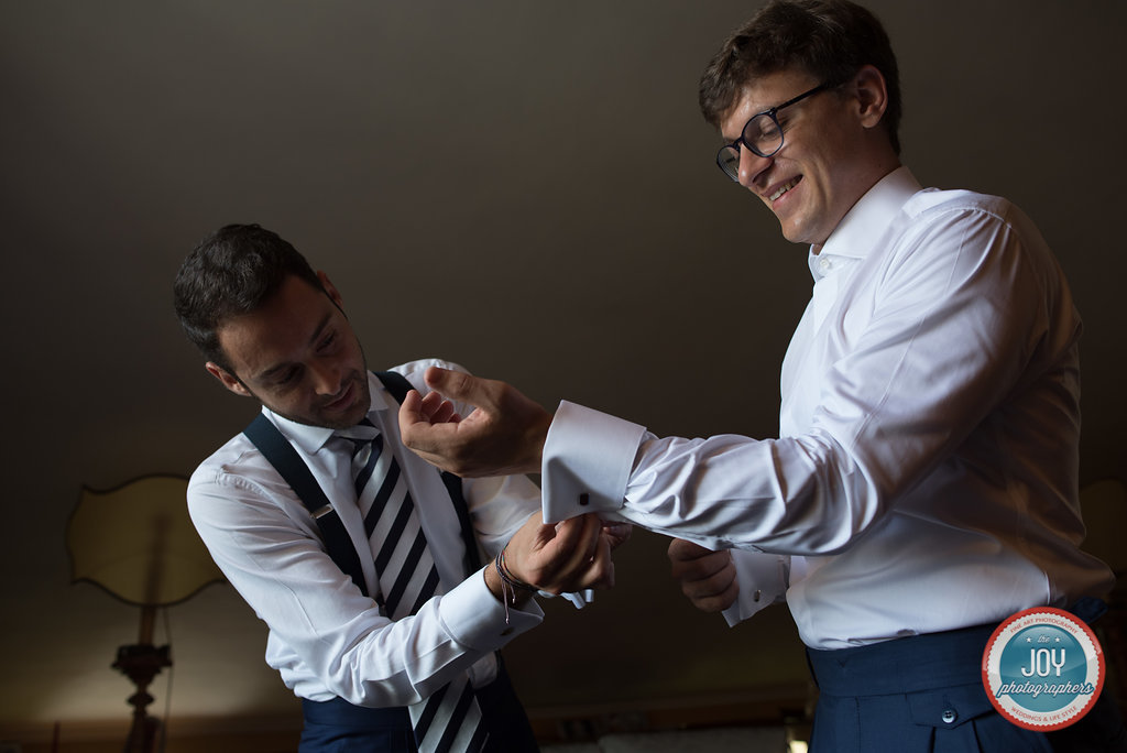 Turin groom shirt cufflinks