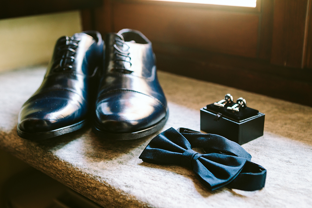 Turin groom accessories and shoes