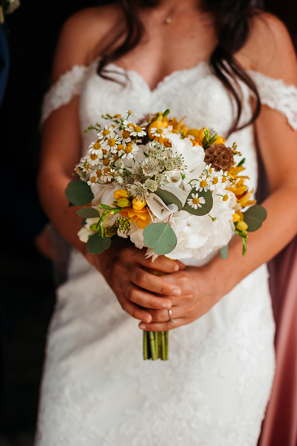 Bouchet bianco da sposa Torino